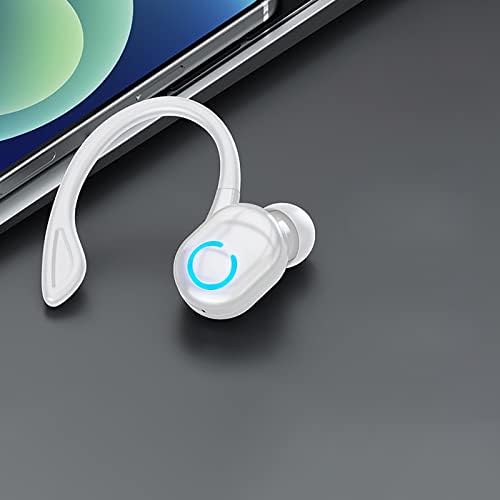 Слушалки GURSAC Bluetooth Earhook Безжична Bluetooth 5.2 Сверхлегкая Бизнес-Слушалки с микрофон, Подходящи за шофиране в Бизнес