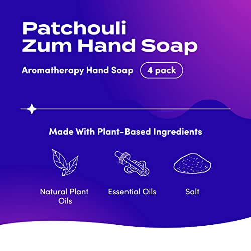 Сапун за ръце Zum - Пачули - 12 течни унции (4 опаковки)
