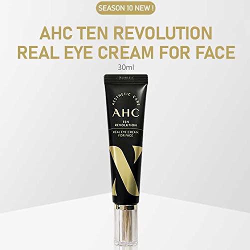 AHC TEN Revolution Истински крем за очи за лице 2022 Сезон 10-1,01 течни унции (30 мл) x 4ea