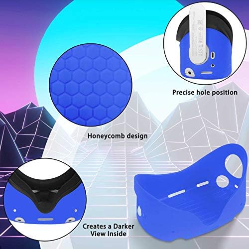 Дизайн на Защитно покритие на предния панел на корпуса за аксесоари слушалки Oculus Quest 2, предотвращающей удар и драскотини (в