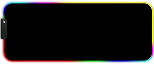MARCELEN Голям RGB Геймърска Подложка За Мишка 800x300x4mm Led Подложка За Мишка Мека Компютърна Клавиатура Подложка за Мишка за