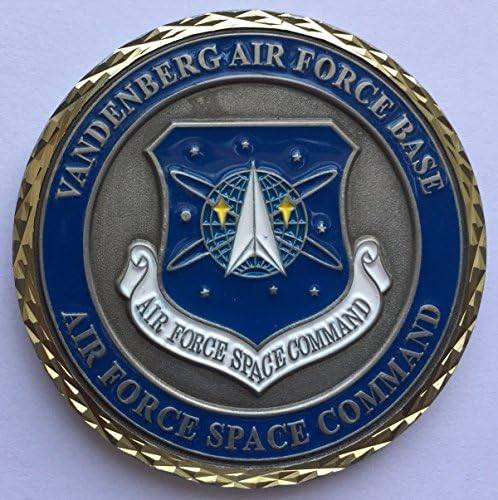 Монета на Повикване на военно - въздушната база Ванденберг