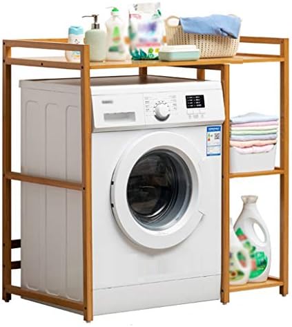 Hokcus Многофункционални Рамка за съхранение на перални машини по рафтовете над Тоалетна, Подова Поставка за Измиване на лицето,
