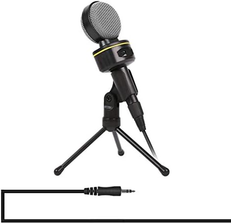 Професионален кондензаторен микрофон за запис на звук LMMDDP със Статив-притежател на дължина на кабел: 2,0 м