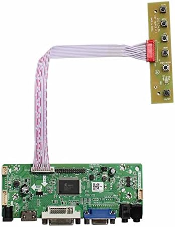 VSDISPLAY HD MI DVI VGA Аудио LCD такса контролер за 16,7 на Дисплея 16,7 инча M167XGBN30-01A LVDS 30-Пинов LCD дисплей, за министерството на отбраната-машина