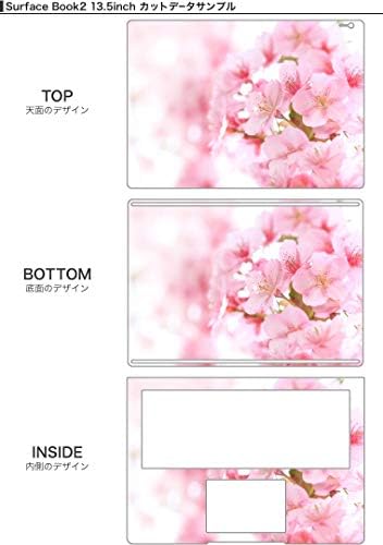 етикети igsticker Skin за Surface Book / Book2 13,5-инчов ултра-Тънки Премия Защитни Стикери За Тялото Skins Универсална Корица Cherry Blossoms