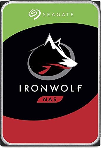 Вътрешен твърд диск Seagate IronWolf NAS капацитет 12 TB HDD – 3,5-инчов SATA 6 Gbit/s, 7200 об./мин, 256 MB кеш-памет RAID Домашни