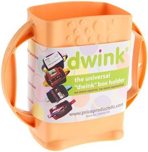 Държач за млечни пакети Dwink Universal Juice Pouch (Розов)