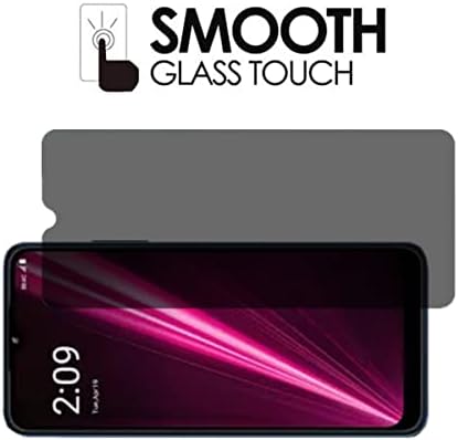 AISELAN за T-Mobile REVVL 6 5G anti-spyware закалено стъкло, [2 т.] Защитно фолио за защита на екрана от драскотини и надзъртане