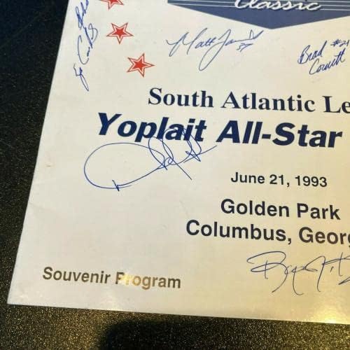 РЯДКО Дерек Джитър, Дебютант 1993 г., Един-Екипът на All Star Game, Подписана Програма PSA - MLB, Различни предмети с автограф