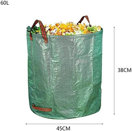Кофа за боклук PAIFA, Голямо Преносимо кошче за Боклук, Складное Поп Кошчето за Градинските Листа, Чанта За Съхранение на Отпадъци,