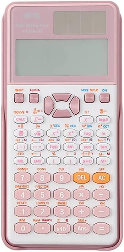 калкулатори 14-Цифрен Напреднали научен калкулатор с 2-линий дисплей, LCD дисплей с хибриден захранването от батерията и Слънчева