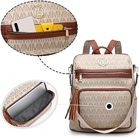 Колекция MKP, женски модерен раница, в чантата, трансформируемый голям женски раница, пътни чанти на рамо, набор от чанти, 2 бр.
