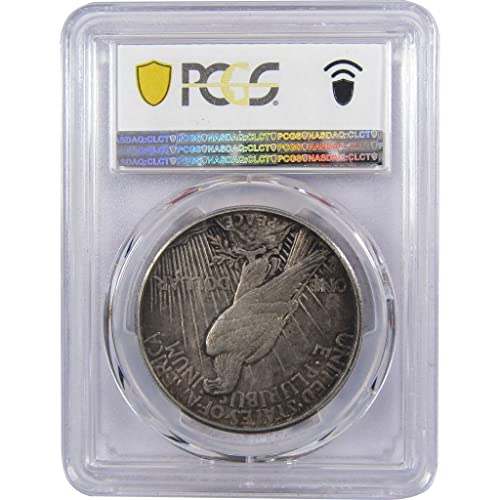 Горельефный долар на Света 1921 г. AU 58 PCGS 90% Сребърна монета Артикул: I2156