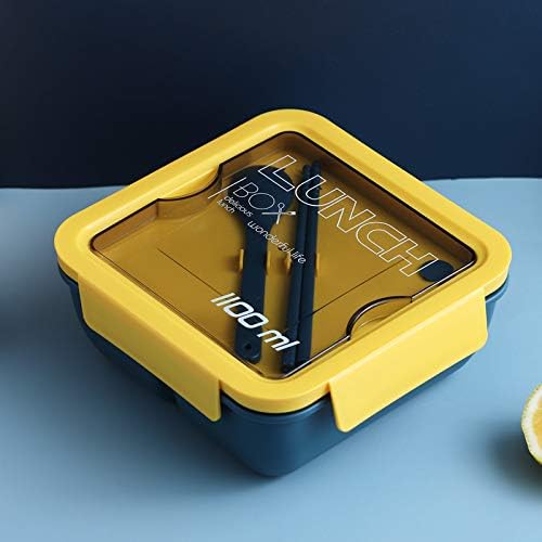 Японски bento box, обяд-бокс за микровълнова фурна, за многократна употреба, лесно моющийся, прост, фланец за пикник / за пътуване
