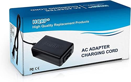 Подмяна на адаптера на захранване на променлив ток HQRP/зарядно устройство, Съвместим с камера Panasonic VSK0581 VSK0651A VSK0651B