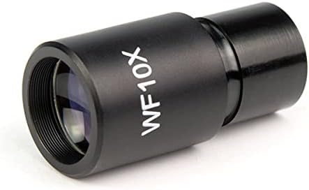 Комплект Аксесоари за микроскоп JUIYU WF10X Широкоъгълен Окуляр Оптичен Обектив Микроскоп на 23,2 мм Монтажен Размер на Окото 0,1