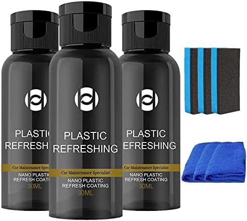 Пластмасов Възстановително средство за покритие, 3 бр, Нанопластиковое Освежаващо Покритие, Средство за ремонт на Пластмасови Части