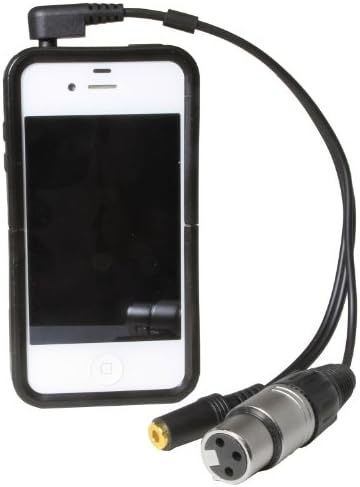 Жак LyxPro XLR за TRRS 10 фута Свързва професионални микрофони XLR за iOS, iPhone, iPad и iPod Включва вход за слушалки - Дълъг