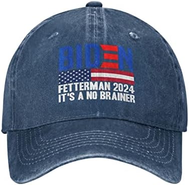 Шапка Шапка Байдън Феттермана 2024 Това е Проста шапка за жени бейзболни Шапки, Графични шапки