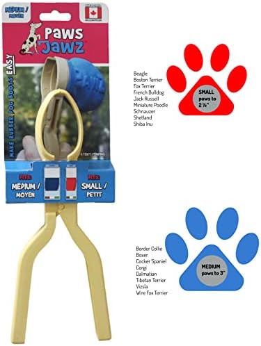 PAWS JAWZ M, Бързи Лапи: Помощен инструмент за монтаж пинеток за кучета Medium - за Лесно свързване с една ръка - Medium, Най-подходящ