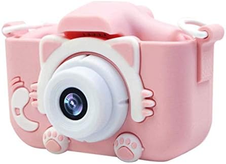 LKYBOA Детска Помещение Играчки за деца 3-12 години, Детска Цифрова Камера с 2-инчов сензорен екран и билярд, Видео камера (Цвят: