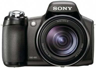 Цифров фотоапарат Sony Cybershot DSC-HX1 с 9,1-мегапикселов 20-кратно оптично увеличение, стабилизация на изображението Super Steady