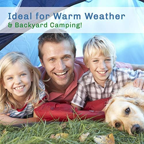 Палатка за къмпинг, за 2 човека - Включва и дъждобран и чанта за пренасяне – Лесна градинска шатра за разходки или плаж от Wakeman
