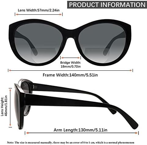 BONCAMOR 4 Опаковки Бифокальных Слънчеви очила за Четене за Жени Мъжка Мода UV400 Защита От Слънцето За Четене на Открито Очила
