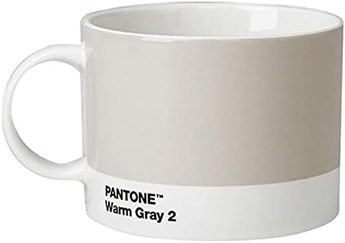 Порцеланова чаша за чай Pantone, 475 мл, порцелан, сива 2, x 10,4 10,4 x 8 см