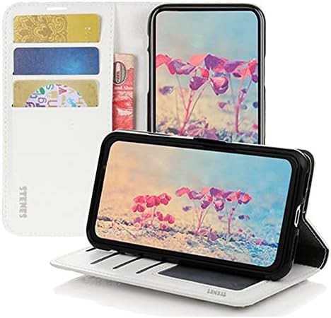 Чанта-портфейл STENES Bling, съвместим с калъф Samsung Galaxy S23 Plus - Стилен - Кожен калъф за момичета-балетниц с 3D-окачване