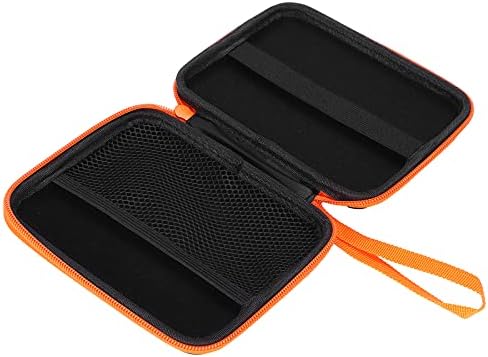 Чанта за Съхранение на кабел, слушалки, устойчив на удари 2,5-Инчов Калъф За съхранение на цифрова продукт Голям Капацитет, Преносими