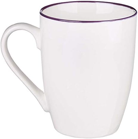 Благородни неща Притчи 31 Дамски Керамични Християнска Кафеена Чаша за жените – Лилаво със злато Вдъхновяваща чашата за Кафе и християнски