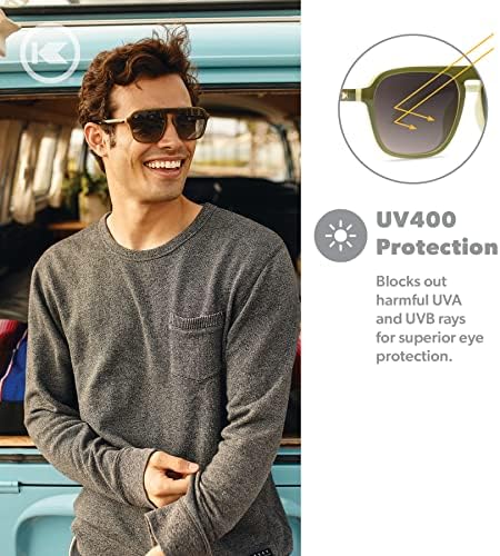Поляризирани Слънчеви Очила Knockaround Pacific Palisades За мъже и Жени, с пълна защита от UV400