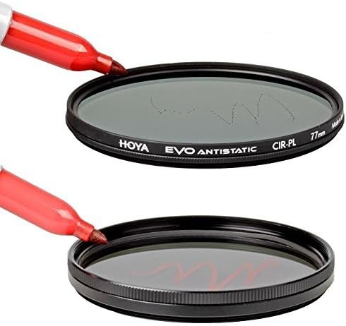 Филтър Hoya EVO Antistatic 43mm CIR-PL с тънка рамка с многослойно покритие, устойчиво на вода и петна (XEVA-53CPL)