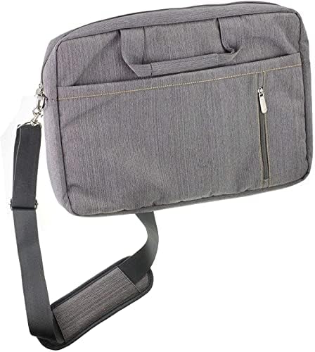 Елегантна водоустойчива чанта Navitech Grey, съвместима с подвижна лаптоп Dell Latitude 7320 13