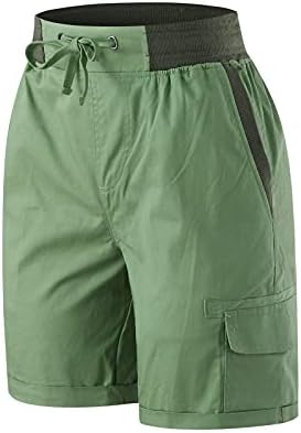 Къси панталони с Висока Талия на съвсем малък, Струящиеся къси Панталони, Зелена Тенис Пола, 5 Къси панталони за Жени, Спортни,