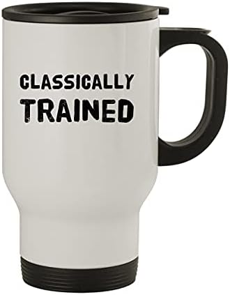 Molandra Products Classic Trained - Пътна Чаша от Неръждаема Стомана за 14 грама, Сребриста