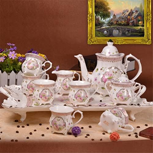 XIULAIQ Европейския набор от манекени за следобеден чай, Кафе сет, чашата за кафе, английски Керамичен комплект за следобеден чай,