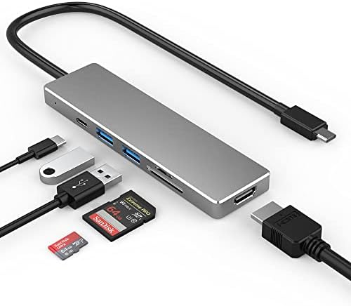 Мини зарядно устройство за пътуване 4XEM-Deluxe USB-C с мощност 100 Вата в секунда, 1x HDMI 1.4, 3X USB, включително USB 3.1 Type-C