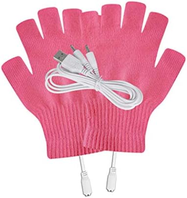 Пальчиковые Топли Мъжки Дамски плетени калъф за Ръкавици Ръкавици За Ръце, Зимни Ръкавици за Лаптоп с Подгряване, USB Ръкавици за