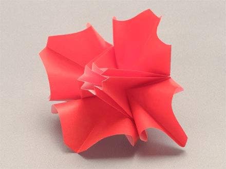 [Студио оригами Таро] Стандартен 6-инчов еднопосочна един-цветен хартия (червен), 50 Листа (всички от един цвят) е Квадратна, лесно