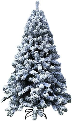 Стекающаяся Коледно Дърво Неосвещенная Навесная Борова 210 см Елха Празничен Декор Метална Поставка PVC Коледна Пълна Елха