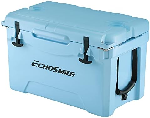 EchoSmile 25/30/35/40/75-литров Охладител с ротоформованием, на 5-дневен Охладител за лед Protale, Ракла за лед, подходящи за барбекю,