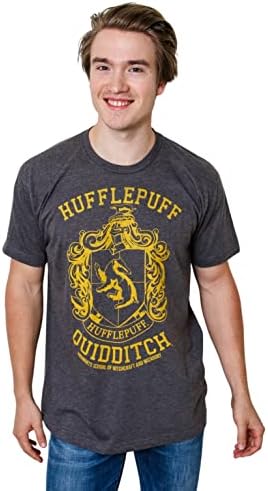 Тениска за възрастни Хари Потър, Грифиндор, Слизерина, Равенкло, Хаффлпаффа, Отбора по куидич на грифиндор