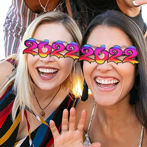 Забавни Слънчеви очила Коледни очила Eyewears: 2 елемента 2022 очила Слънчеви Очила Празник Новост Очила Подпори за фотосесия в