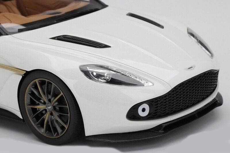 Хоби-Ace Максимална скорост за Aston Martin Vanquish Zagato Volante Escaping Бял камион от смола 1/18, Готова модел