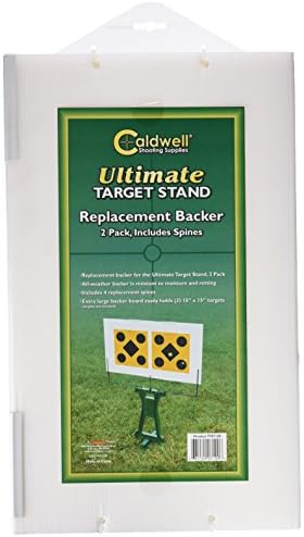 Стойка Caldwell Ultimate Target с компактна конструкция за стрелба с лък, насочване и отработване обсег на стрелба със сменяеми