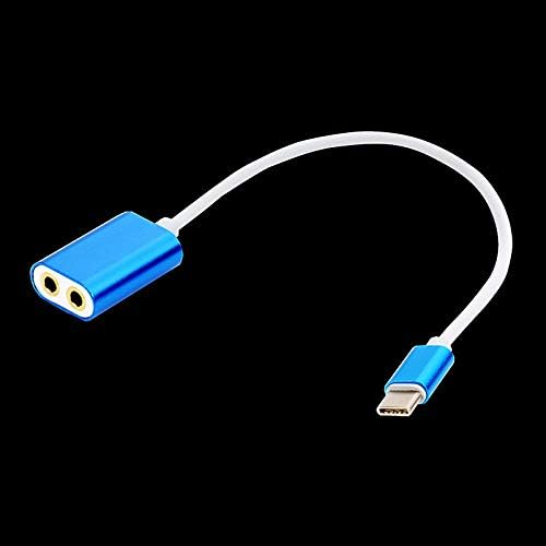 Цвят металик Type-C Revolution 2 3,5 Майчин аудио кабел един-два, Удлинительный кабел за телефон в две, кабел за любителите на E066-A5