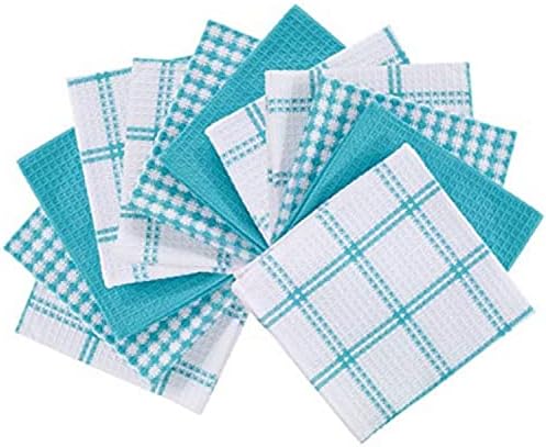 Кърпички за миене на съдове T-fal Premium с вафли (8 опаковки), 12 x 13, Добре Абсорбиращи влагата, супер Меки, Издръжливи, от